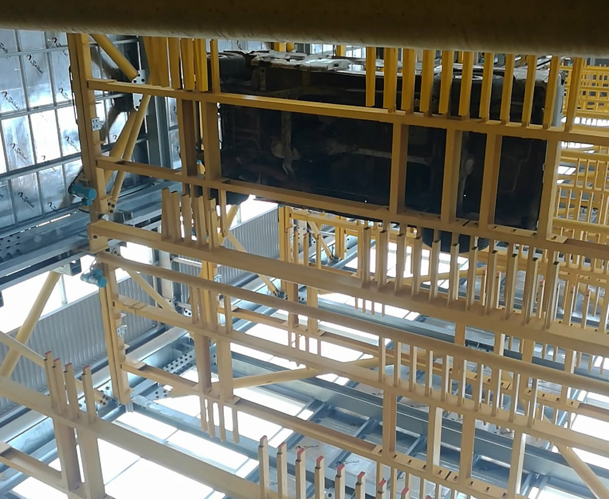 PCS垂直升降机械式立体停车设备