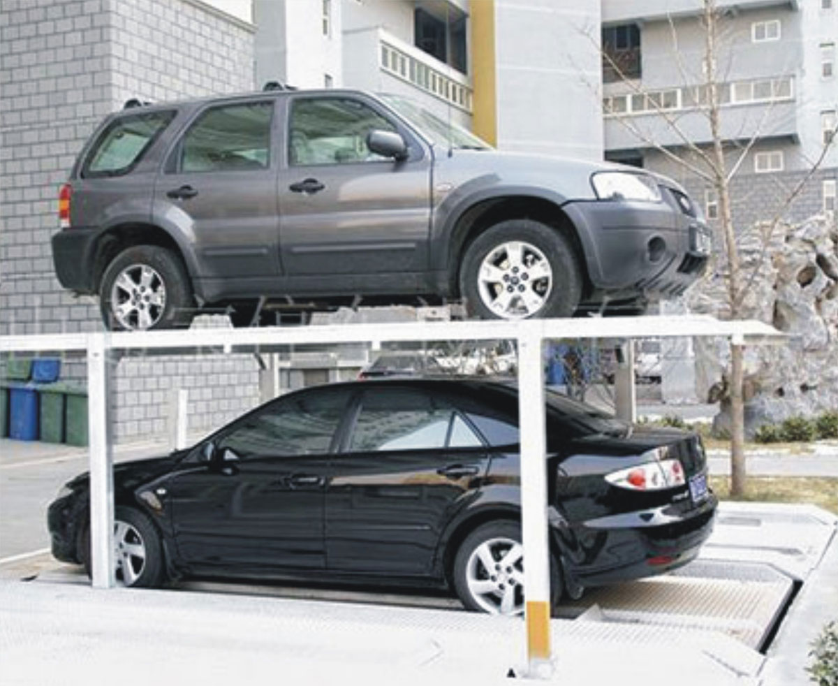 PJS地坑式简易升降机械式立体停车设备