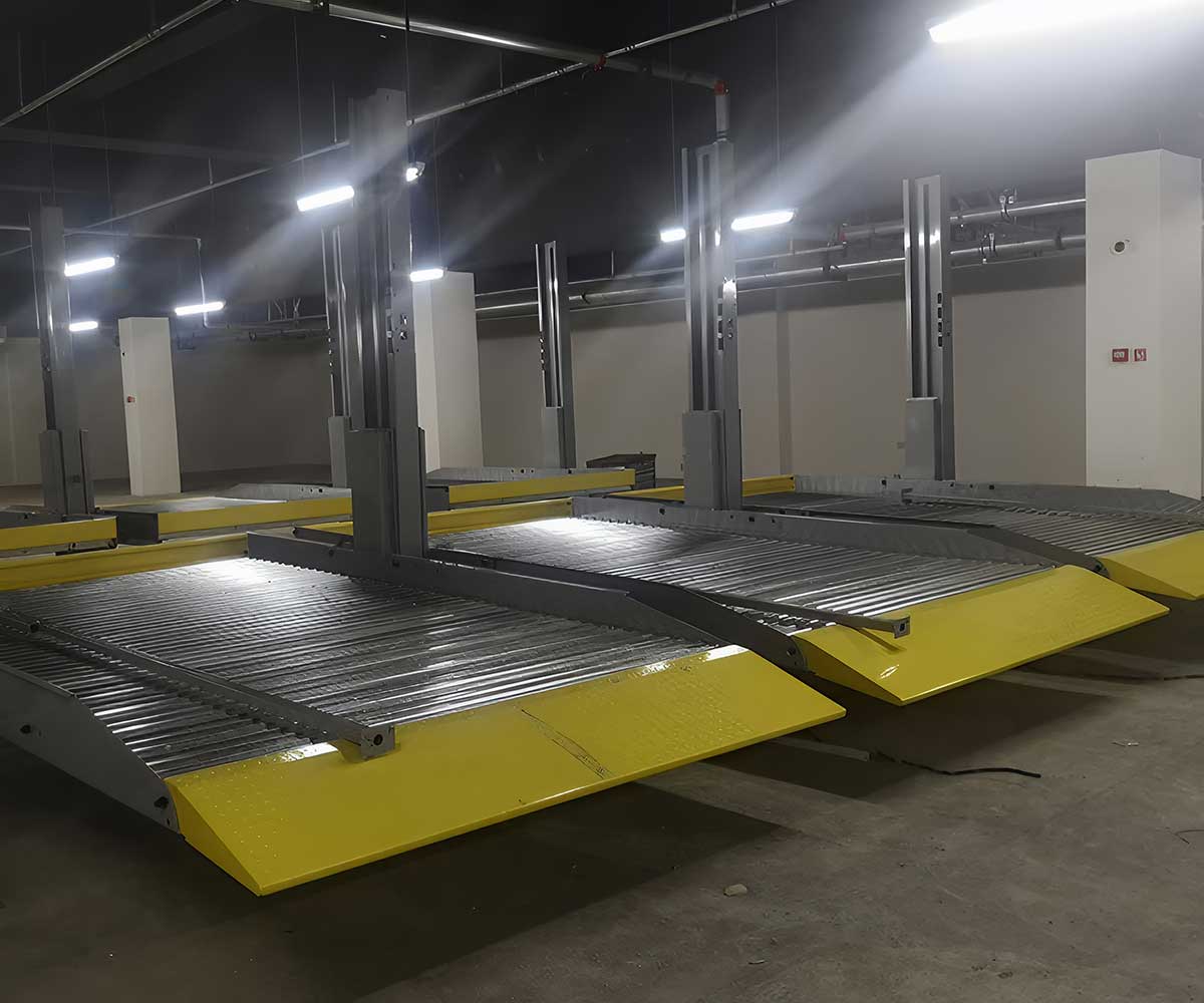 四柱简易升降机械停车库的类型详解及适用场景