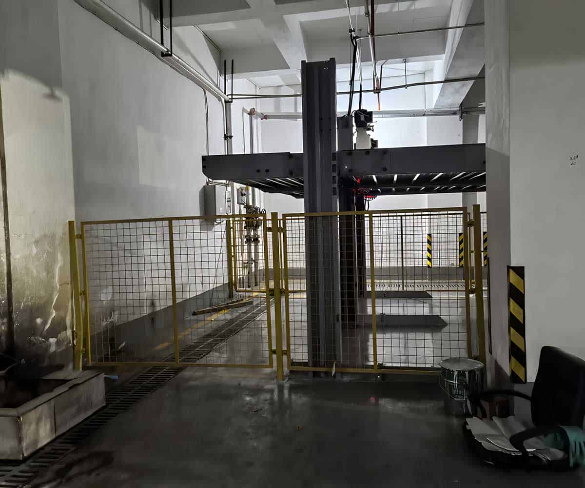 双层机械立体停车设备改造升级